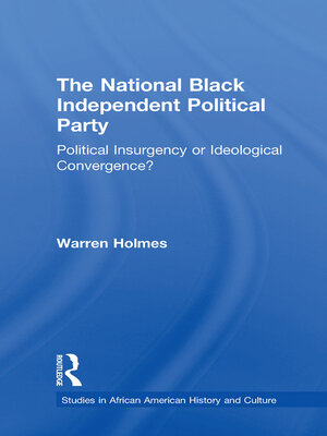 cover image of The National Black Independent Party
